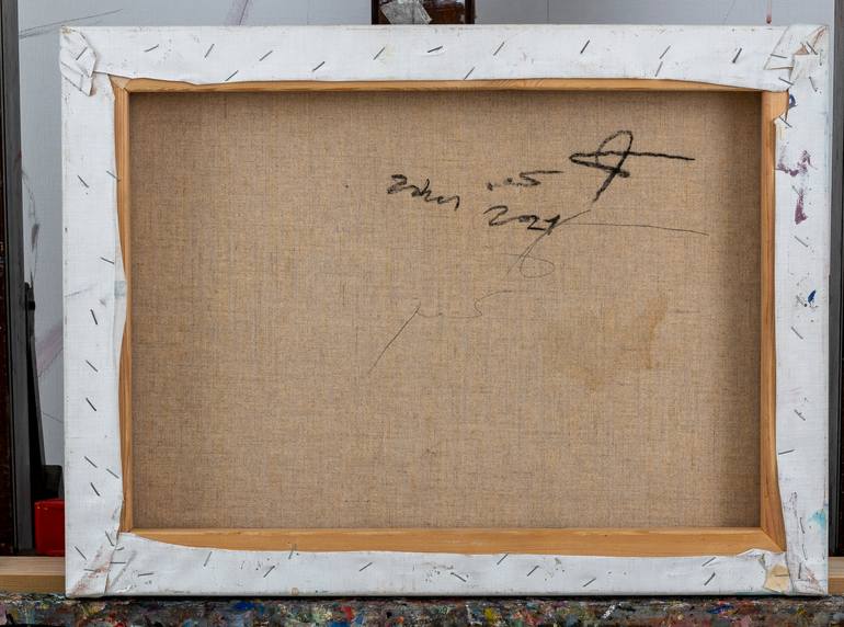 Original Abstract Expressionism Abstract Painting by Zohar Cohen