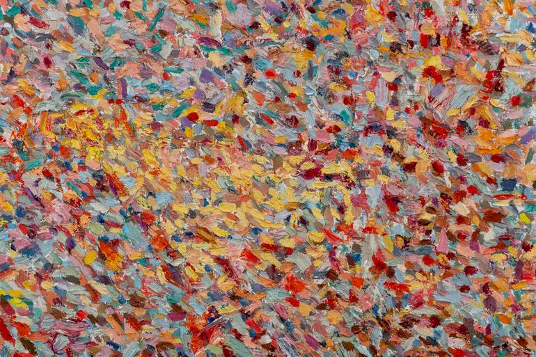 Original Abstract Expressionism Abstract Painting by Zohar Cohen