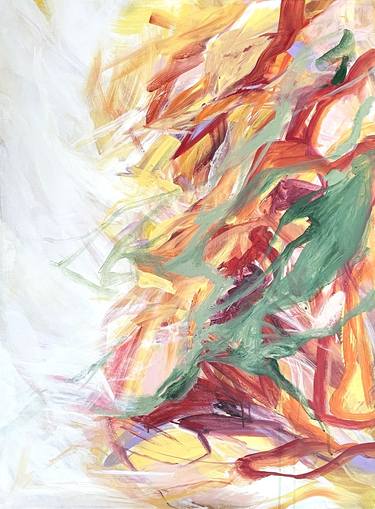 Original Abstract Expressionism Abstract Paintings by Jessy Cho