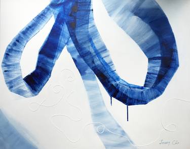 Saatchi Art Artist Jessy Cho; Painting, “Wind Blue 78” #art