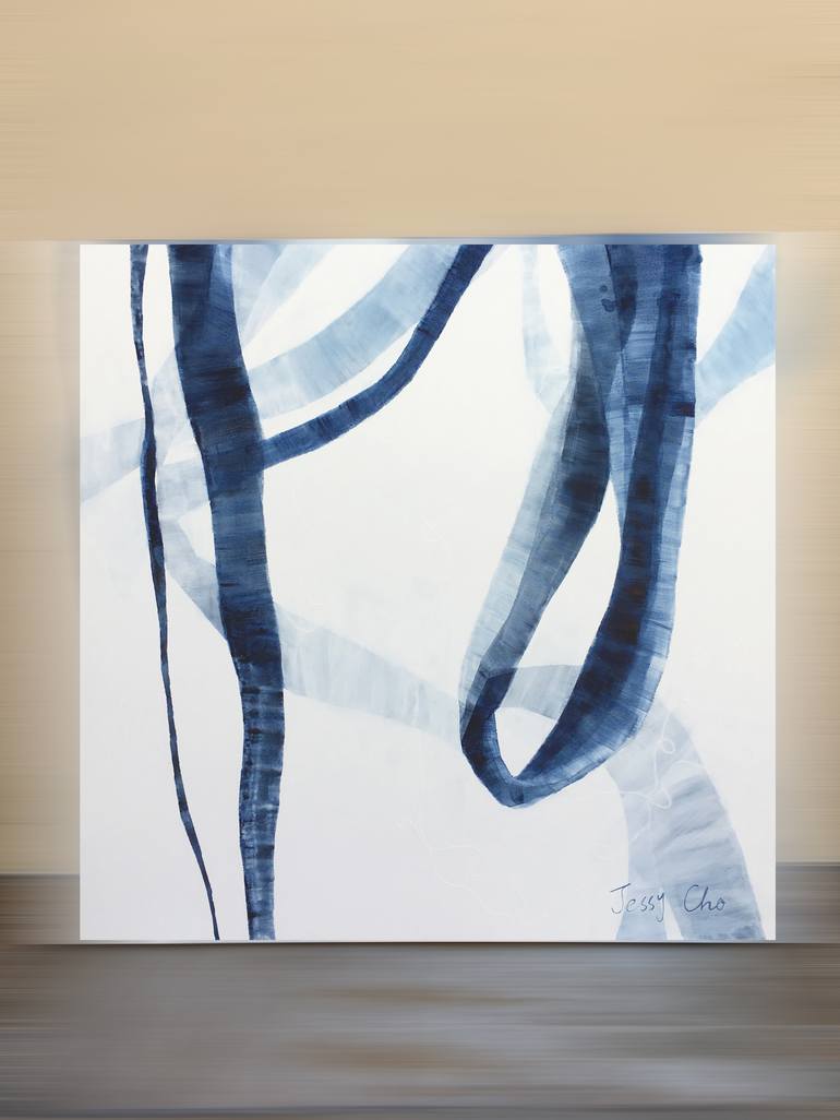 Original Abstract Painting by Jessy Cho