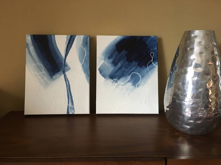 Original Abstract Painting by Jessy Cho