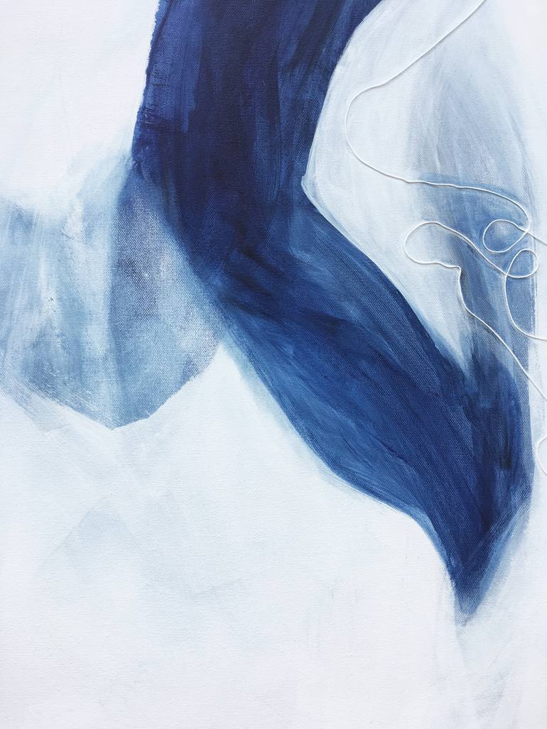 Original Art Deco Abstract Painting by Jessy Cho