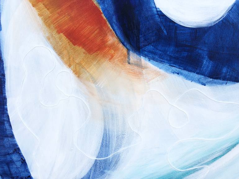 Original Abstract Expressionism Abstract Painting by Jessy Cho
