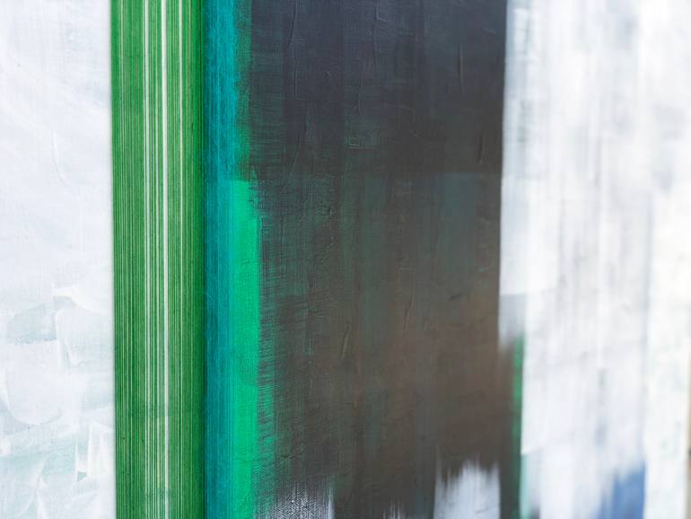 Original Abstract Expressionism Abstract Painting by Jessy Cho