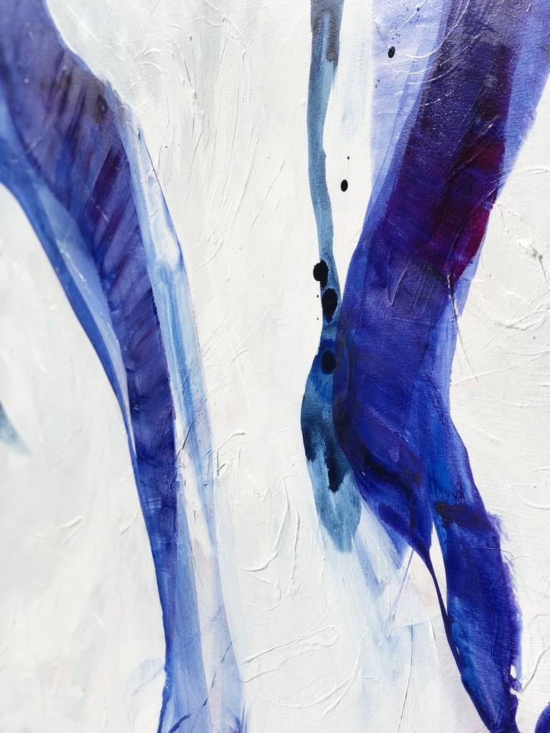 Original Art Deco Abstract Painting by Jessy Cho