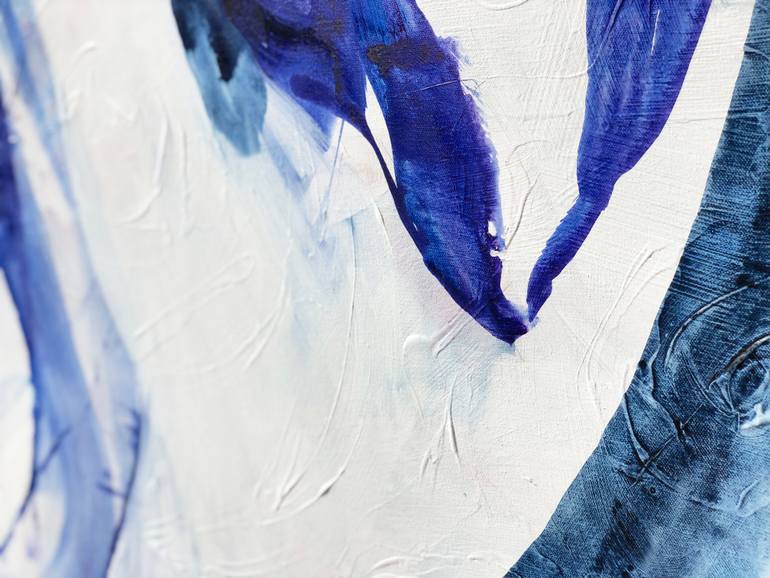 Original Art Deco Abstract Painting by Jessy Cho