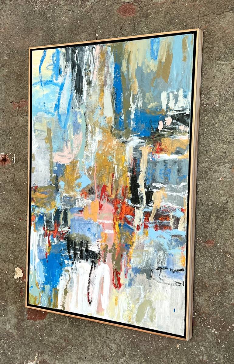 Original Abstract Expressionism Abstract Painting by Jeffrey Tover