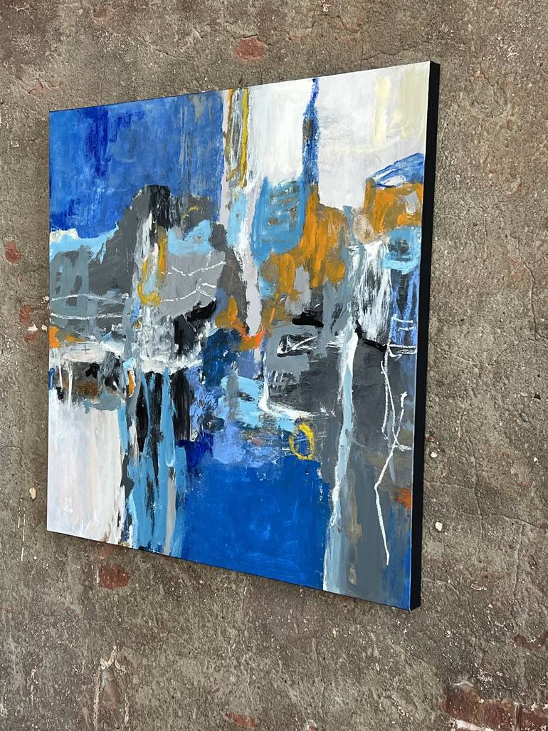 Original Abstract Expressionism Abstract Painting by Jeffrey Tover