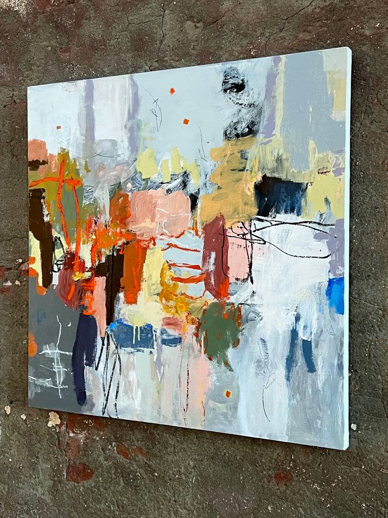 Original Abstract Expressionism Abstract Painting by Jeffrey Tover