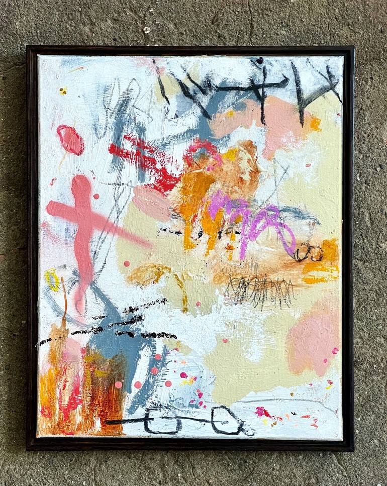 Original Abstract Expressionism Abstract Painting by Jeffrey Tover