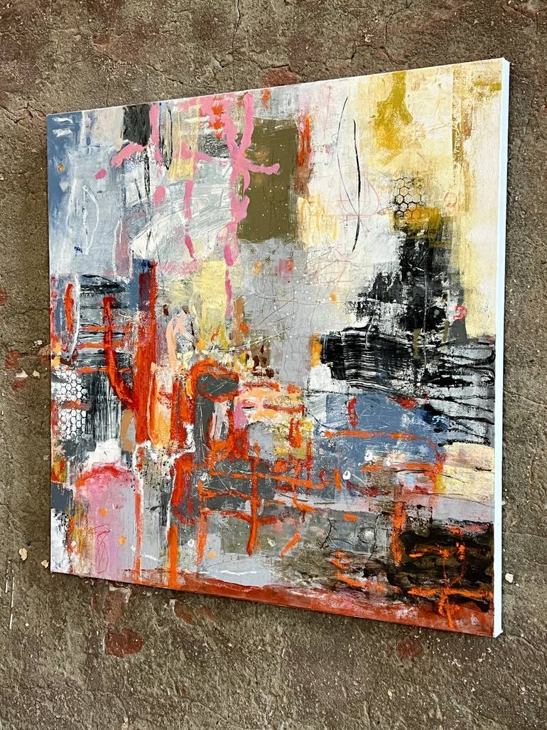 Original Abstract Expressionism Abstract Painting by Jeffrey Tover