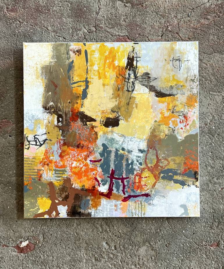 Original Abstract Expressionism Abstract Painting by Jeffrey Tover