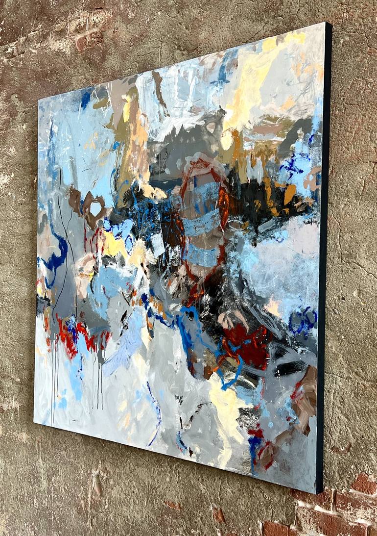 Original Abstract Expressionism Abstract Painting by Jeffrey Tover