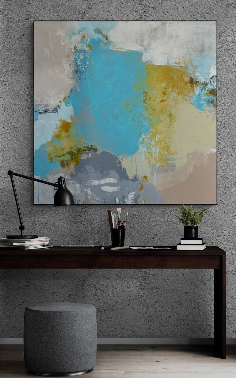 Original Abstract Expressionism Abstract Painting by Jeffrey Tover