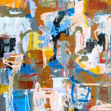 Original Abstract Expressionism Abstract Painting by Jeffrey Tover
