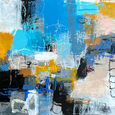 Original Abstract Expressionism Abstract Painting by Jeffrey Tover