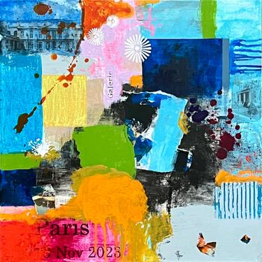 Original Abstract Expressionism Abstract Painting by Jeffrey Tover