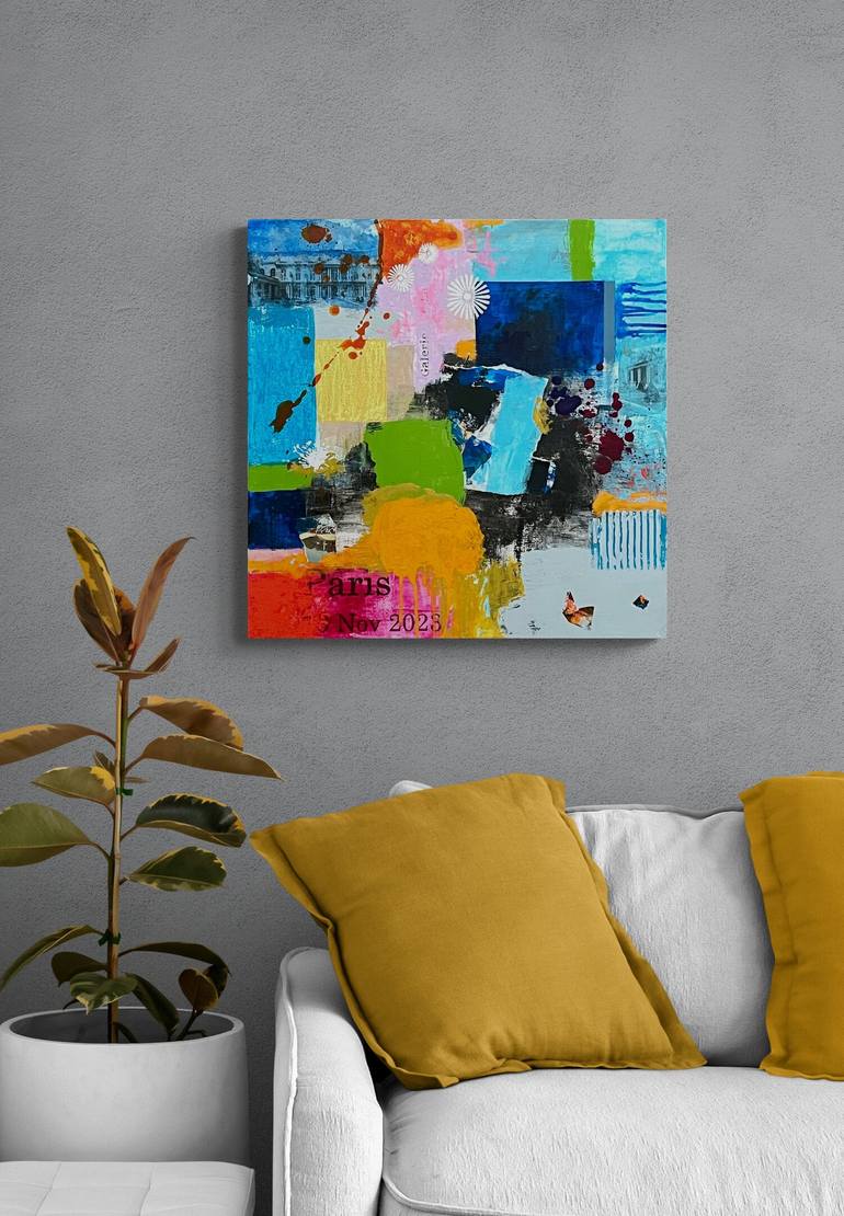 Original Abstract Expressionism Abstract Painting by Jeffrey Tover