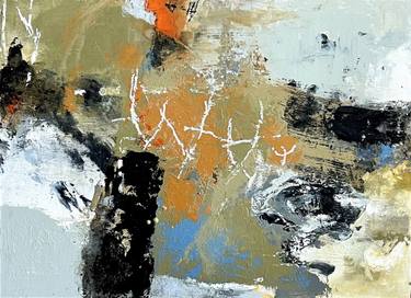Original Abstract Expressionism Abstract Painting by Jeffrey Tover