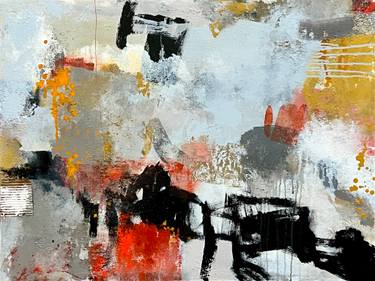 Original Abstract Expressionism Abstract Painting by Jeffrey Tover