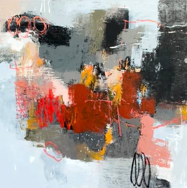 Original Abstract Expressionism Abstract Painting by Jeffrey Tover