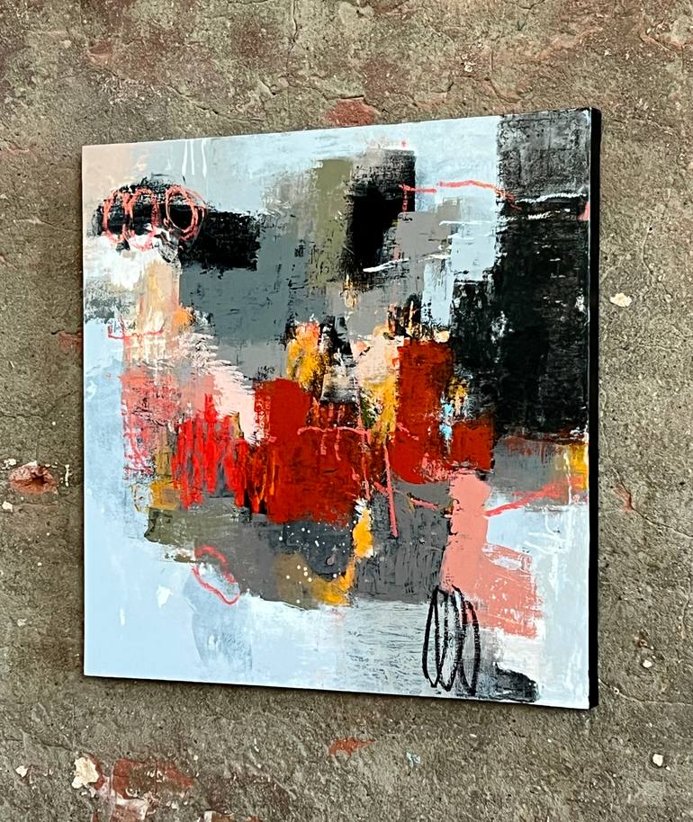 Original Abstract Expressionism Abstract Painting by Jeffrey Tover
