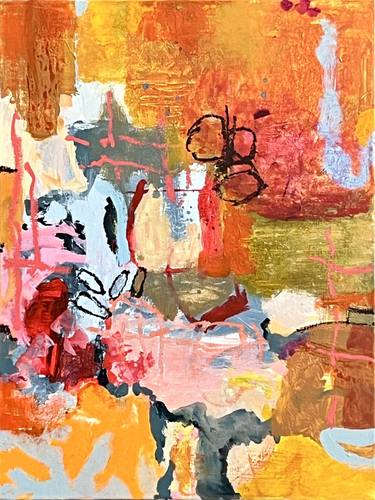 Original Abstract Expressionism Abstract Painting by Jeffrey Tover