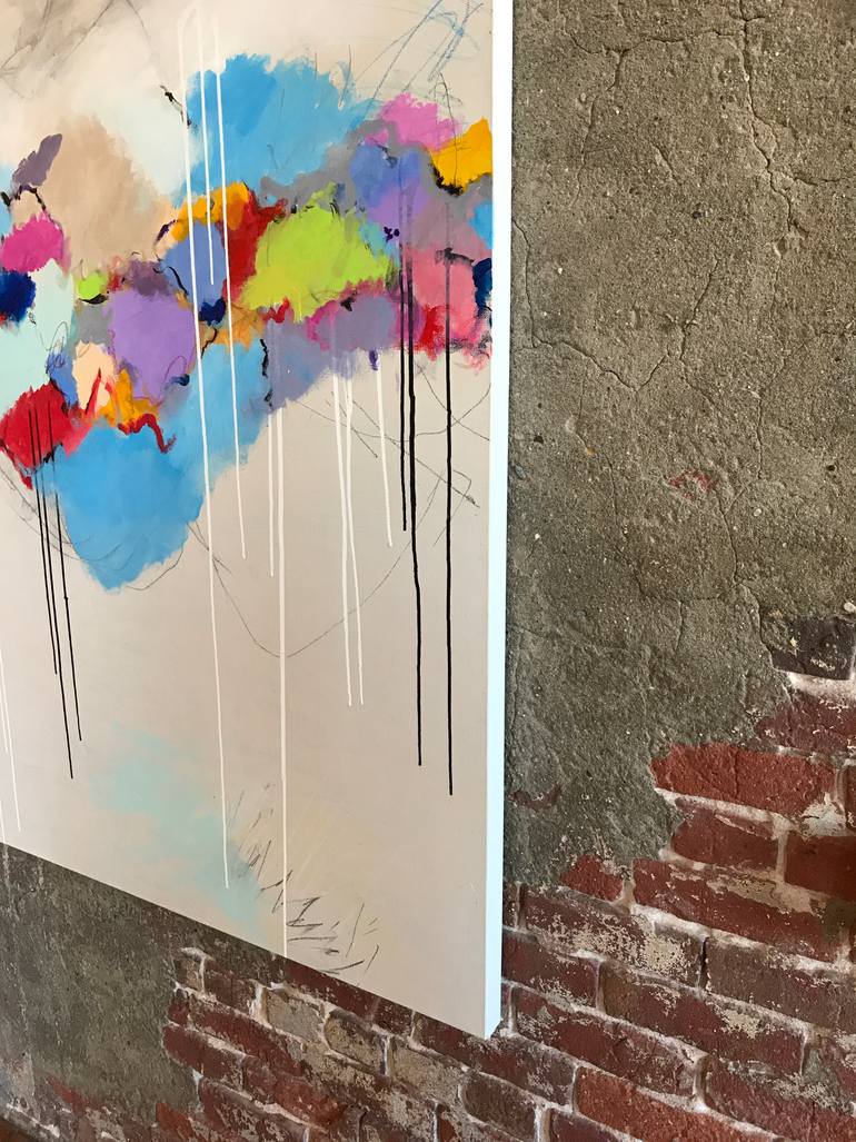 Original Abstract Expressionism Abstract Painting by Jeffrey Tover