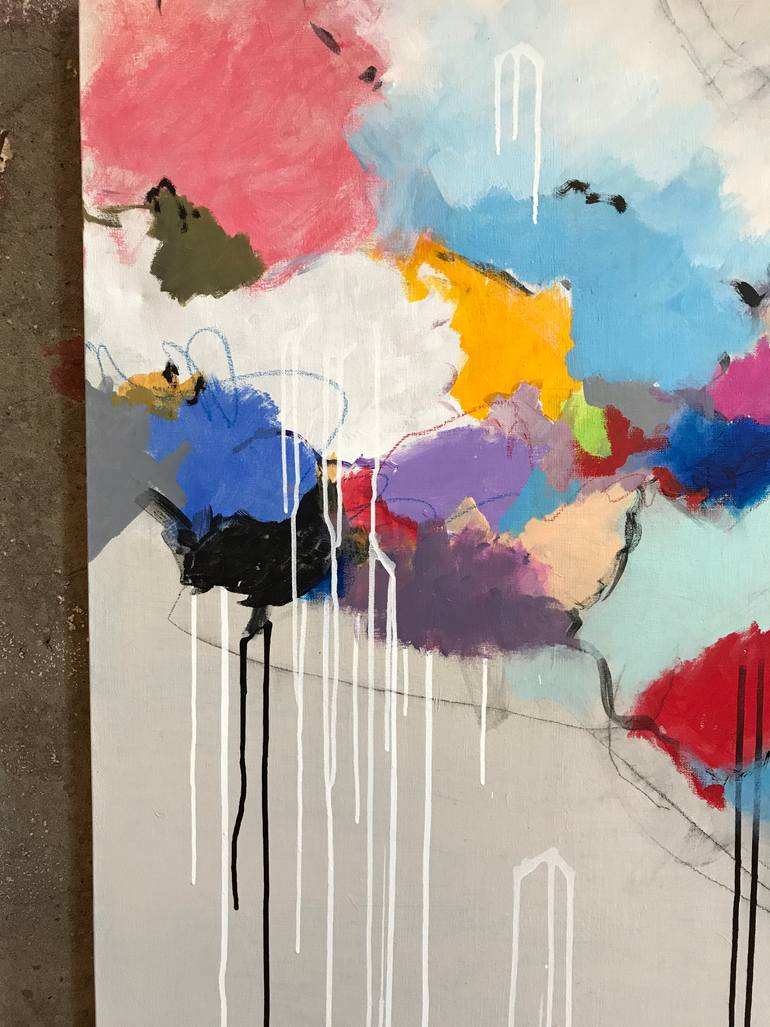 Original Abstract Expressionism Abstract Painting by Jeffrey Tover