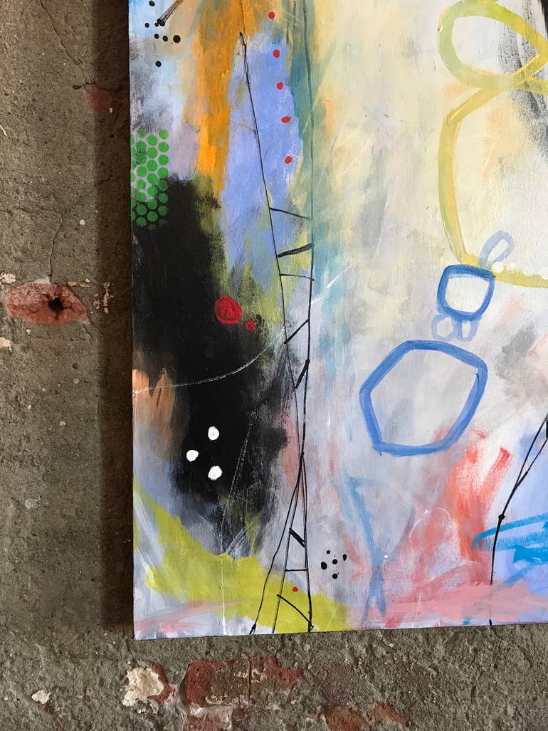 Original Abstract Expressionism Abstract Painting by Jeffrey Tover