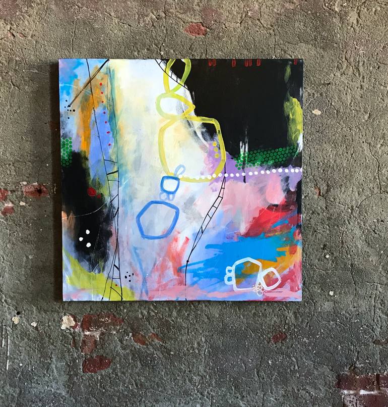 Original Abstract Expressionism Abstract Painting by Jeffrey Tover