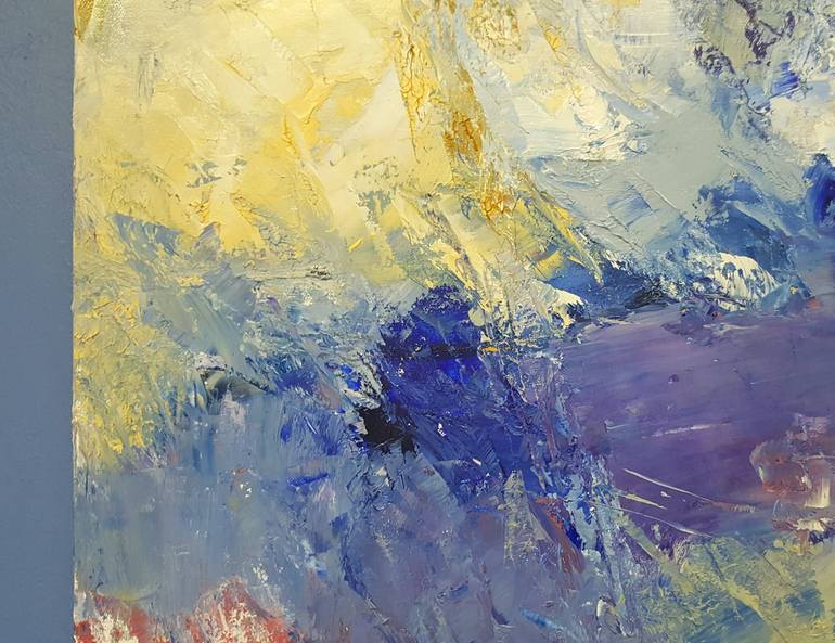 Original Abstract Expressionism Abstract Painting by Jeffrey Tover