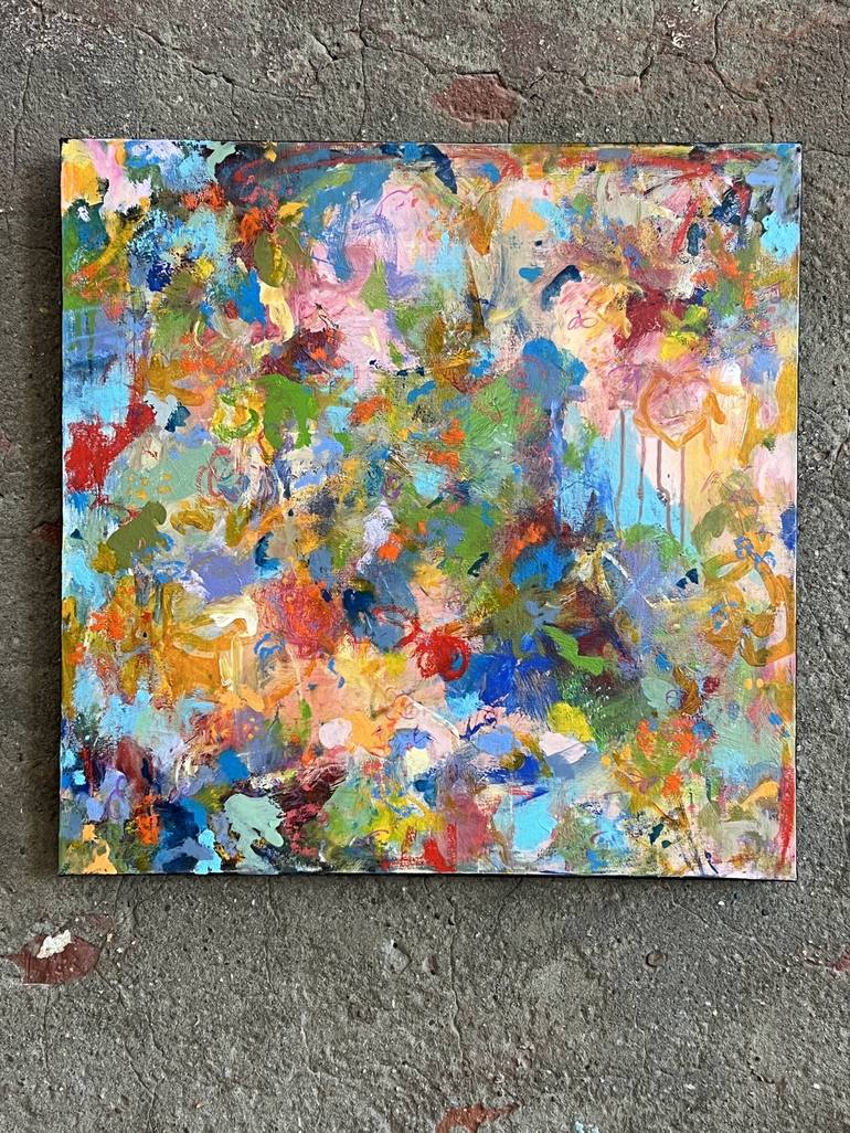 Original Abstract Expressionism Abstract Painting by Jeffrey Tover