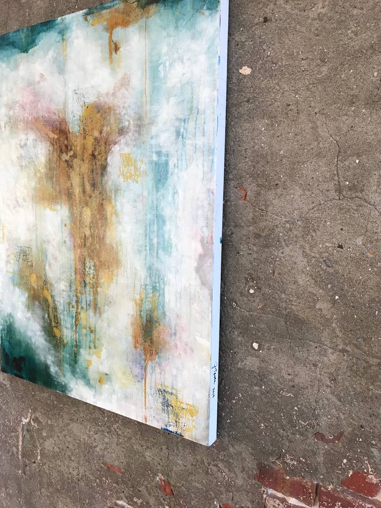 Original Conceptual Abstract Painting by Jeffrey Tover