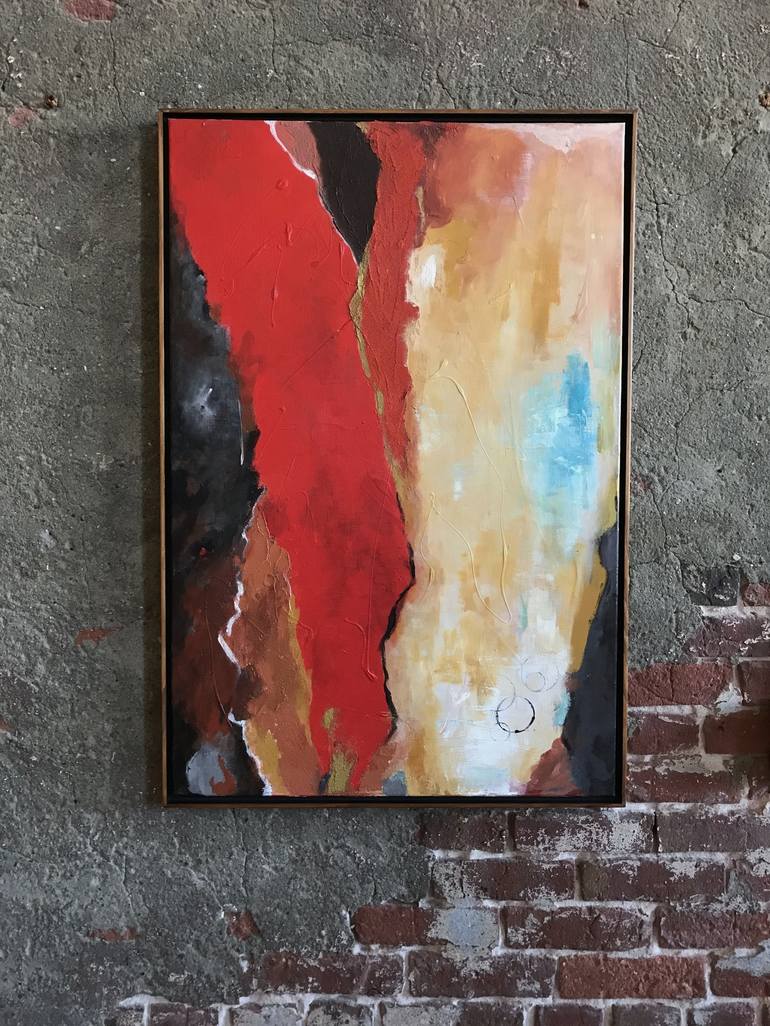 Original Abstract Expressionism Abstract Painting by Jeffrey Tover