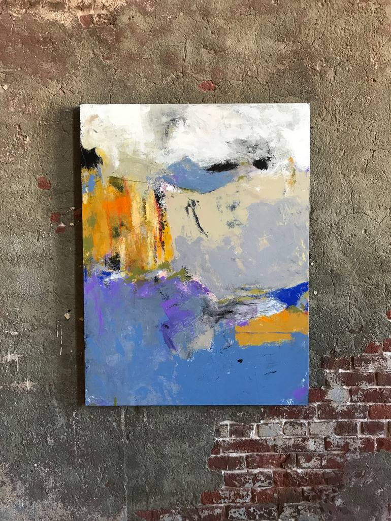 Original Abstract Expressionism Abstract Painting by Jeffrey Tover