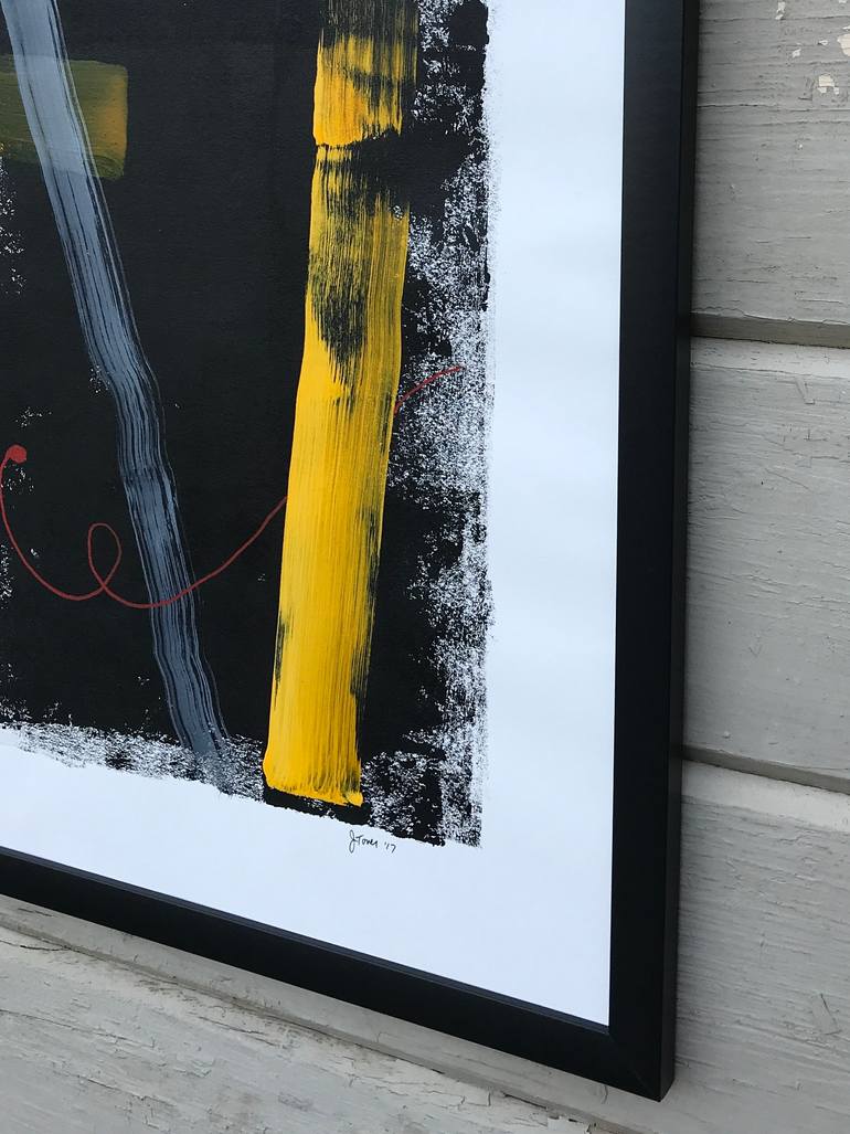 Original Abstract Expressionism Abstract Painting by Jeffrey Tover