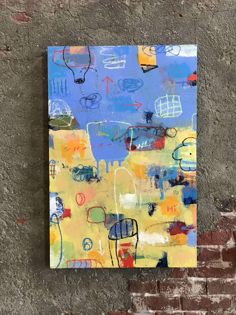 Original Abstract Painting by Jeffrey Tover