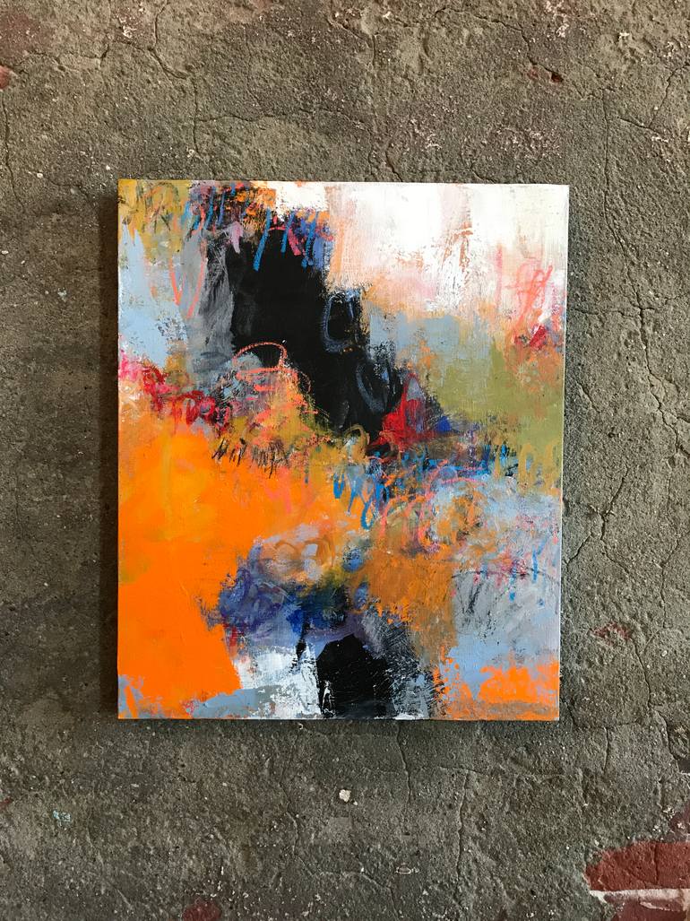 Original Abstract Expressionism Abstract Painting by Jeffrey Tover
