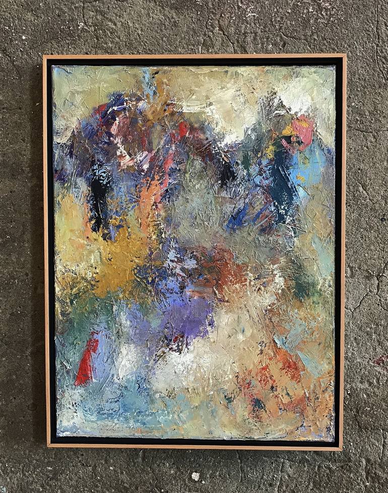 Original Abstract Expressionism Abstract Painting by Jeffrey Tover