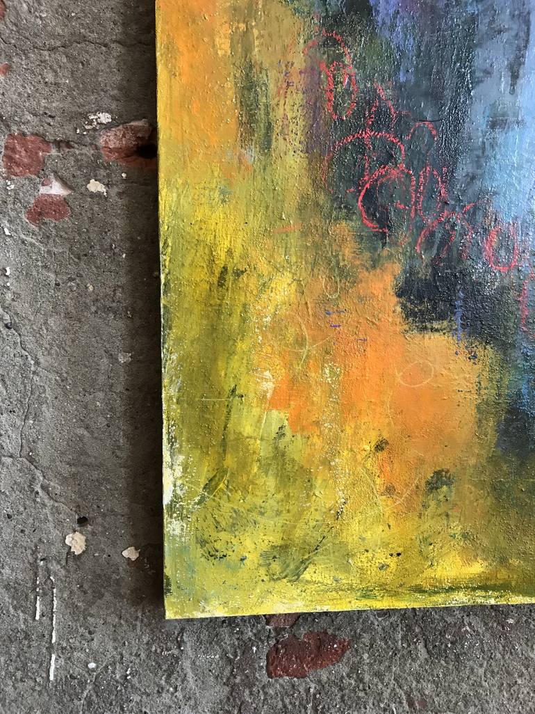 Original Abstract Expressionism Abstract Painting by Jeffrey Tover