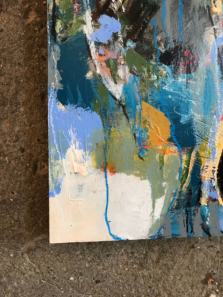 Original Abstract Expressionism Abstract Painting by Jeffrey Tover