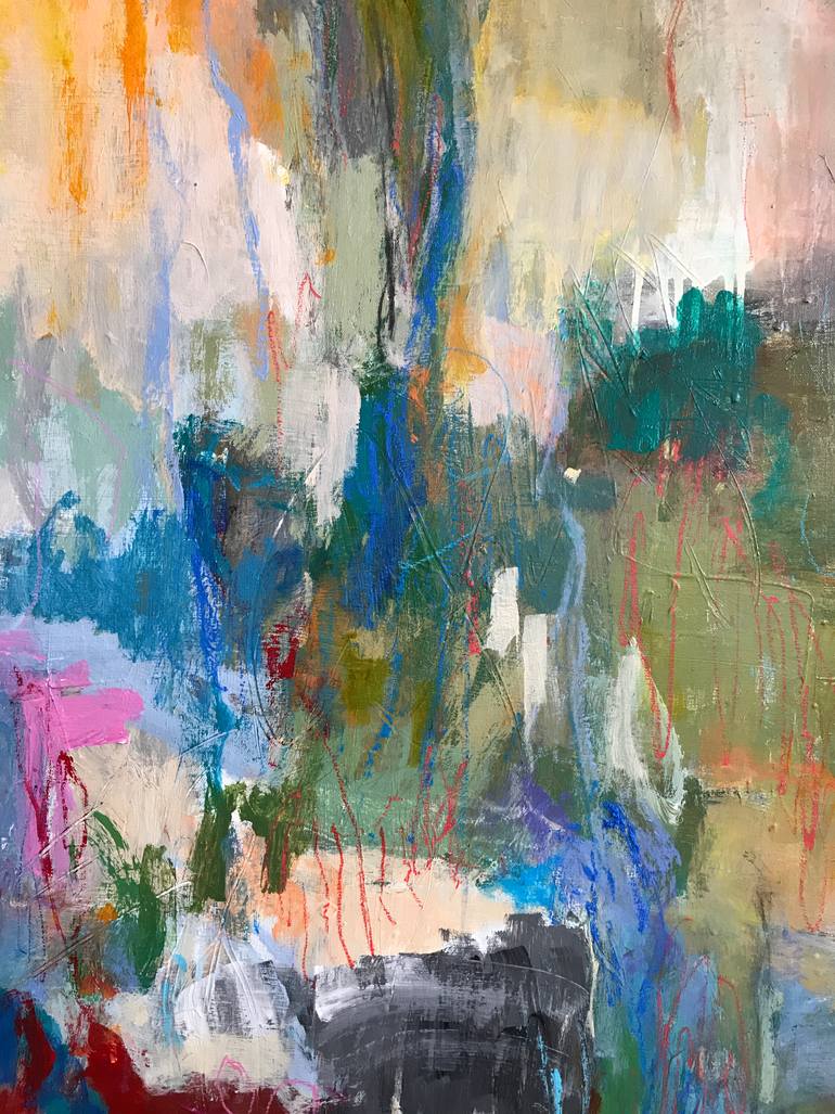 Original Abstract Expressionism Abstract Painting by Jeffrey Tover