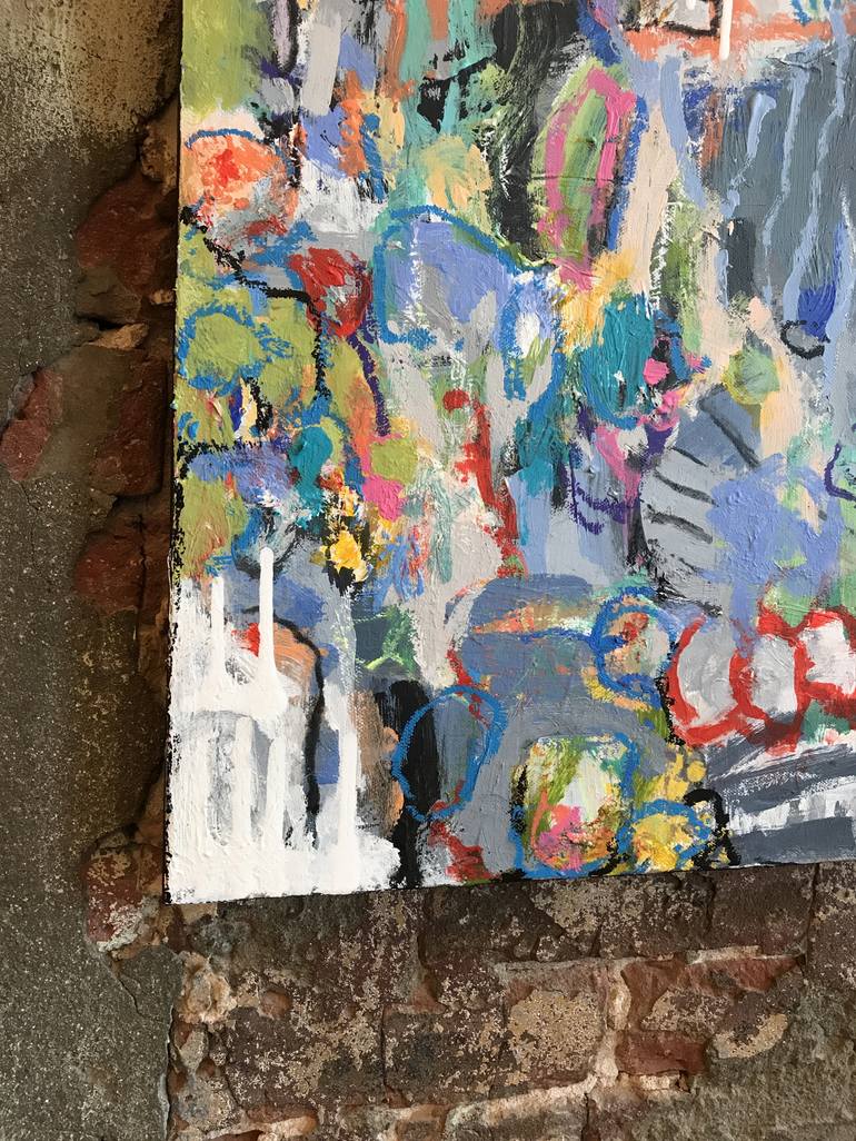 Original Abstract Expressionism Abstract Painting by Jeffrey Tover