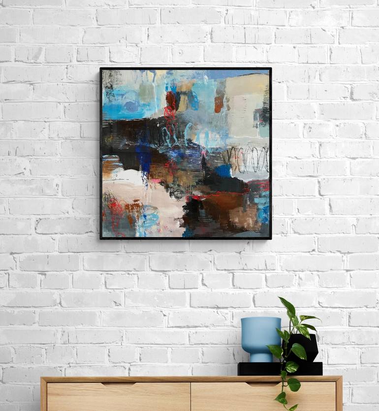 Original Abstract Expressionism Abstract Painting by Jeffrey Tover