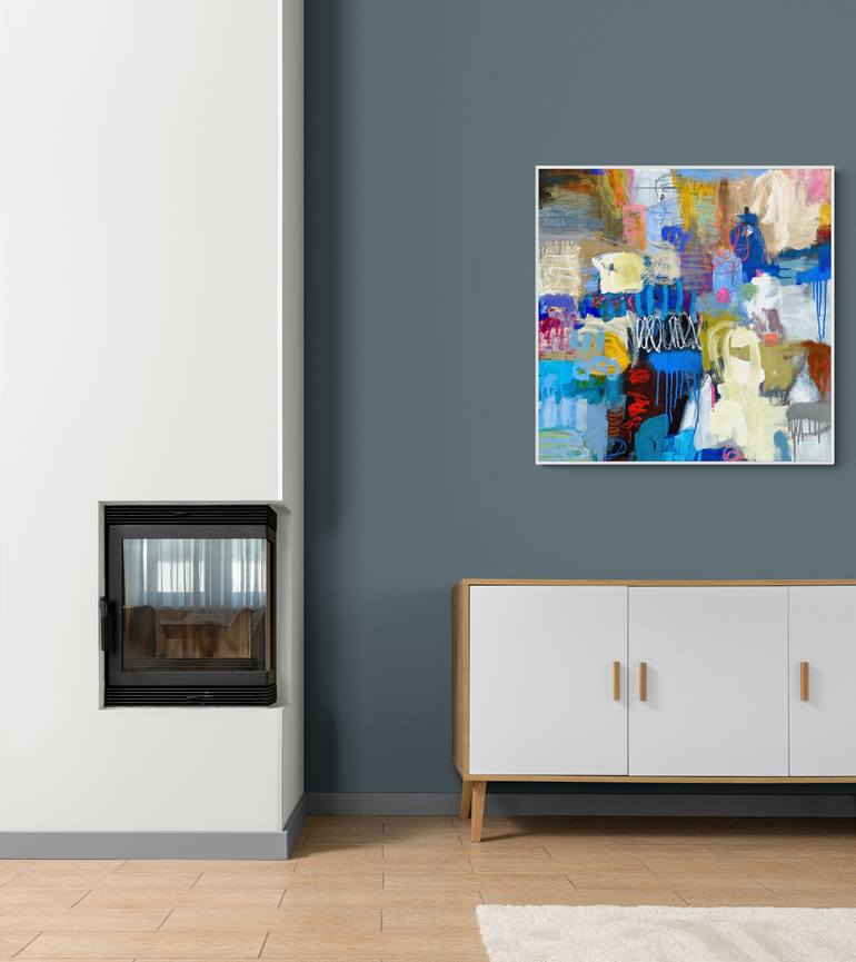 Original Contemporary Abstract Painting by Jeffrey Tover