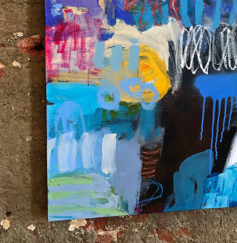 Original Contemporary Abstract Painting by Jeffrey Tover