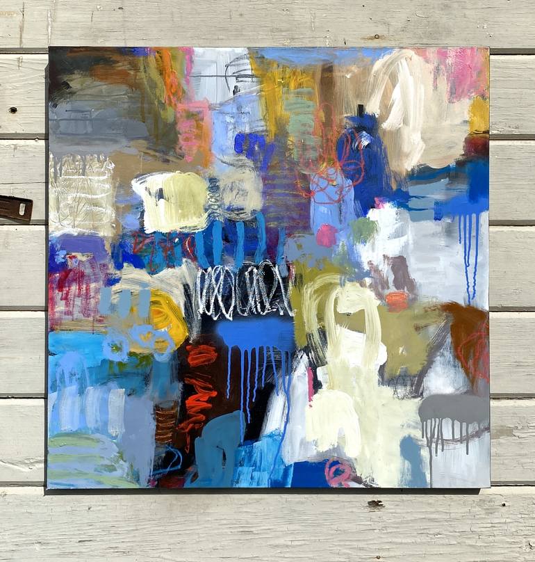 Original Contemporary Abstract Painting by Jeffrey Tover