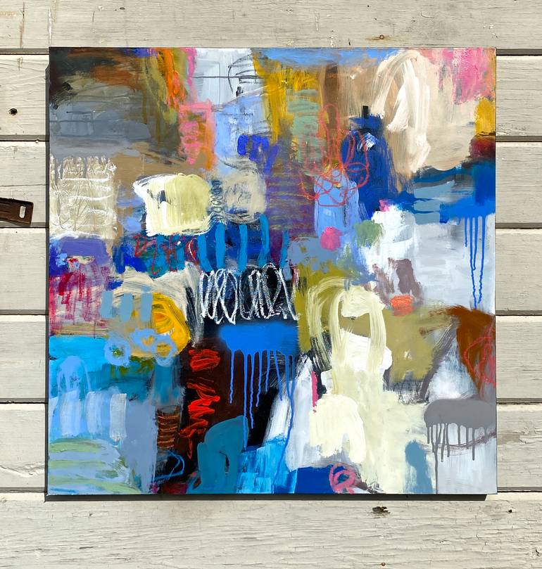 Original Contemporary Abstract Painting by Jeffrey Tover